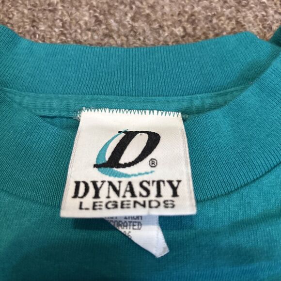 Miami Dolphins vtg '92 Single Stitch Helmet t shirt Salem Sportswear Medium +1 - Picture 7 of 9